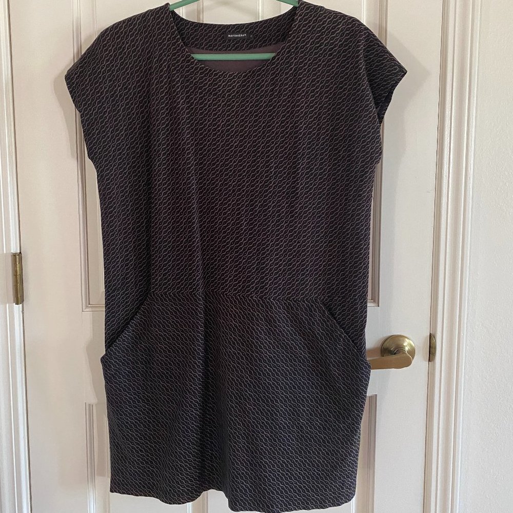 Marimekko tunic top, size M, over-dyed by me